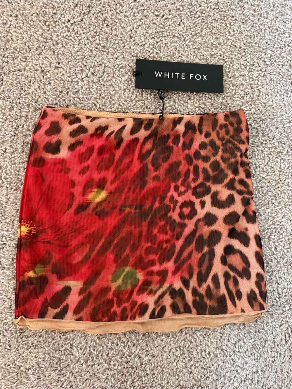White Fox Boutique Mini Skirt